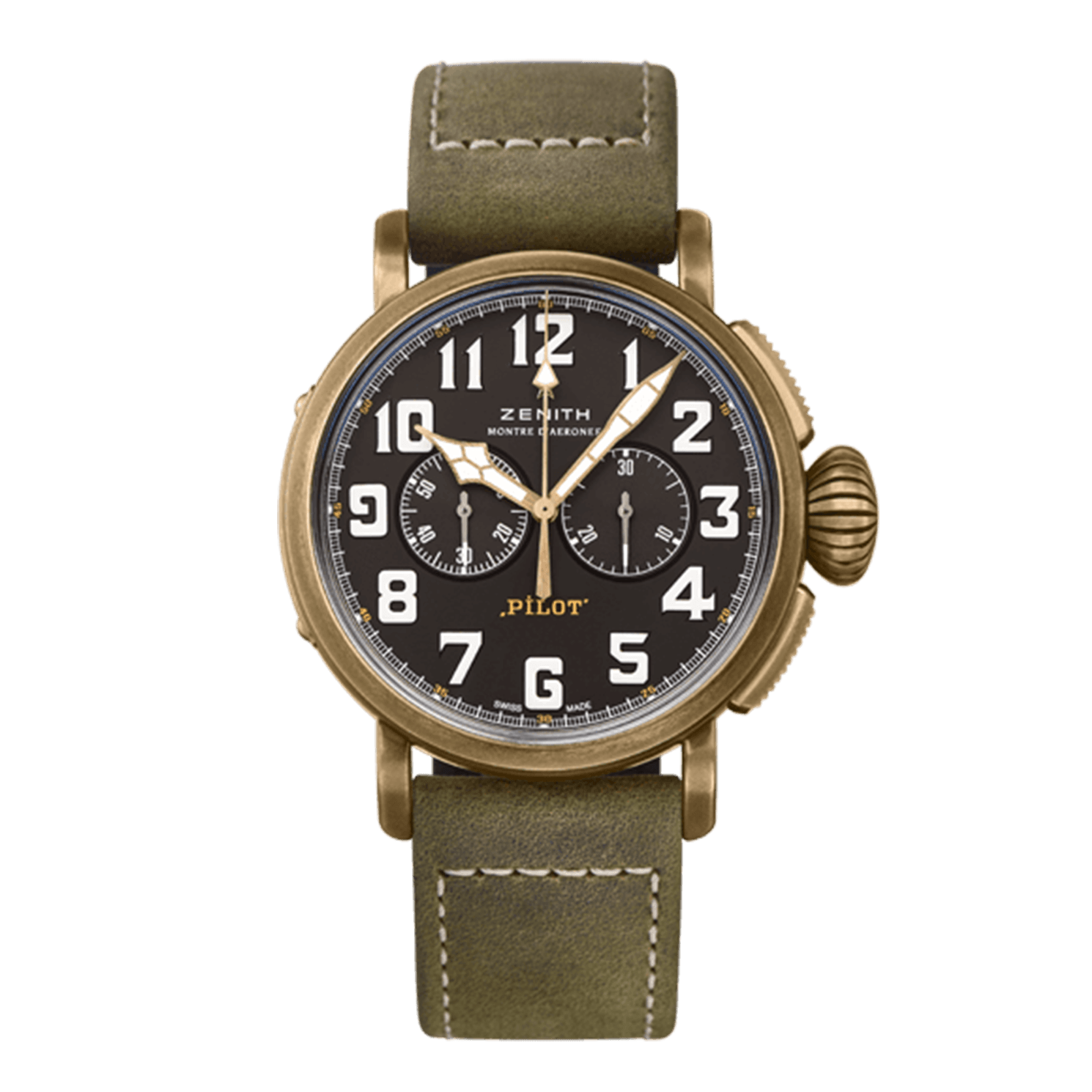 Zenith Pilot Type 20 Chronograph 45 29 2430 4069 21 C800 Watchdreamer